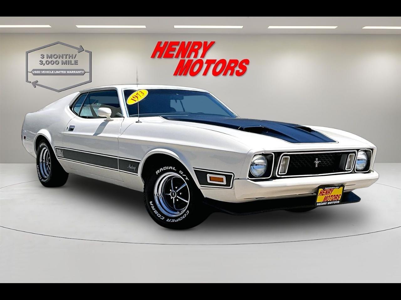 1973 Ford Mustang Mach 1 2-Door SportsRoof
