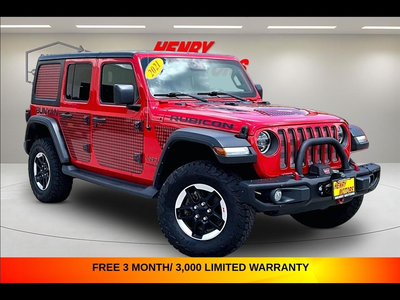 2021 Jeep Wrangler Unlimited Rubicon 4x4