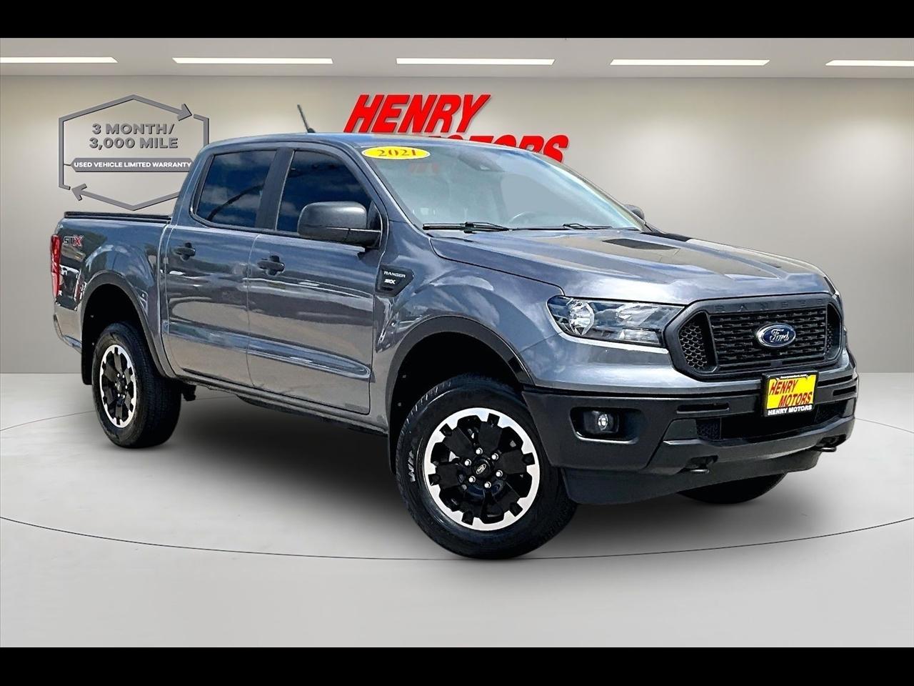 2021 Ford Ranger XL 4WD SuperCrew 5' Box
