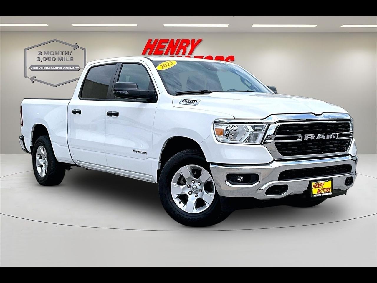 2023 RAM 1500 Big Horn 4x4 Crew Cab 6'4" Box