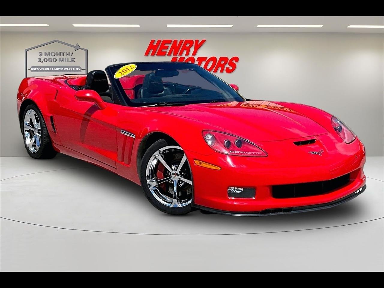 2012 Chevrolet Corvette 2dr Conv Z16 Grand Sport w/3LT
