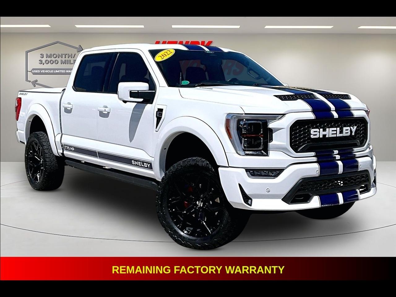 2022 Ford F-150 XLT SuperCrew Shelby Supercharged 4X4