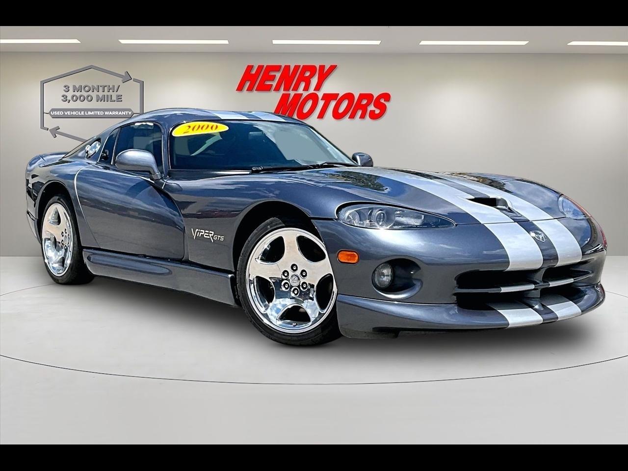 2000 Dodge Viper 2dr GTS Coupe