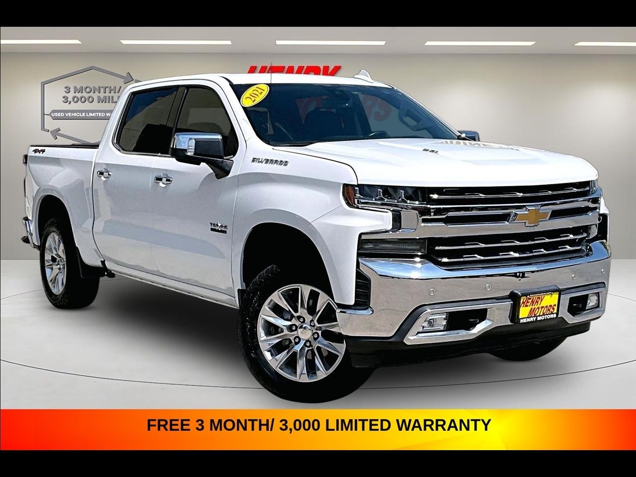 2021 Chevrolet Silverado 1500 4WD Crew Cab 147" LTZ