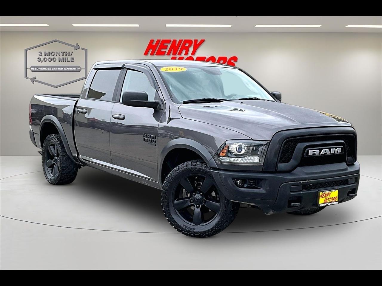 2019 RAM 1500 Classic Warlock 4x4 Crew Cab 5'7" Box