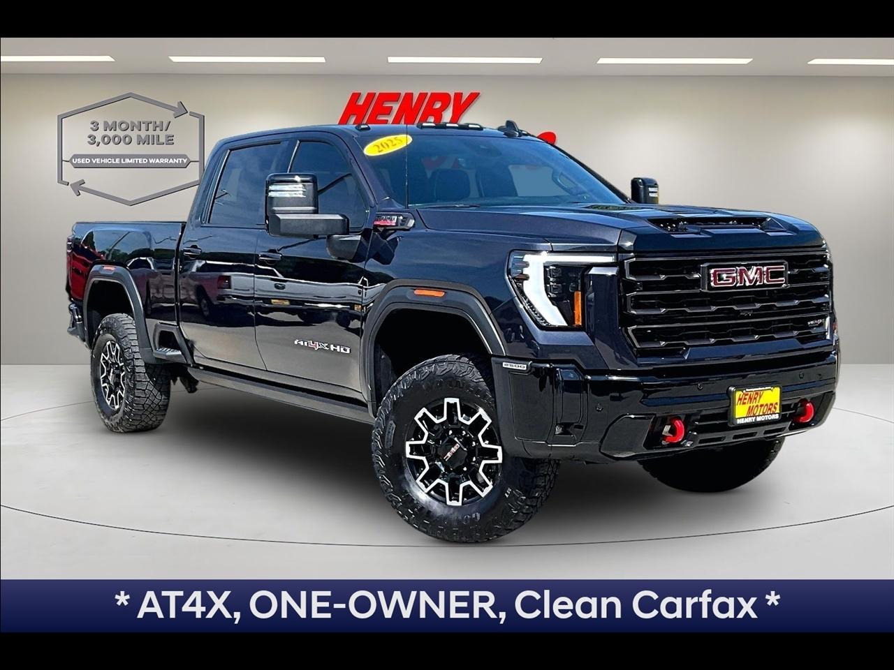 2025 GMC Sierra 2500HD 4WD Crew Cab 159" AT4X