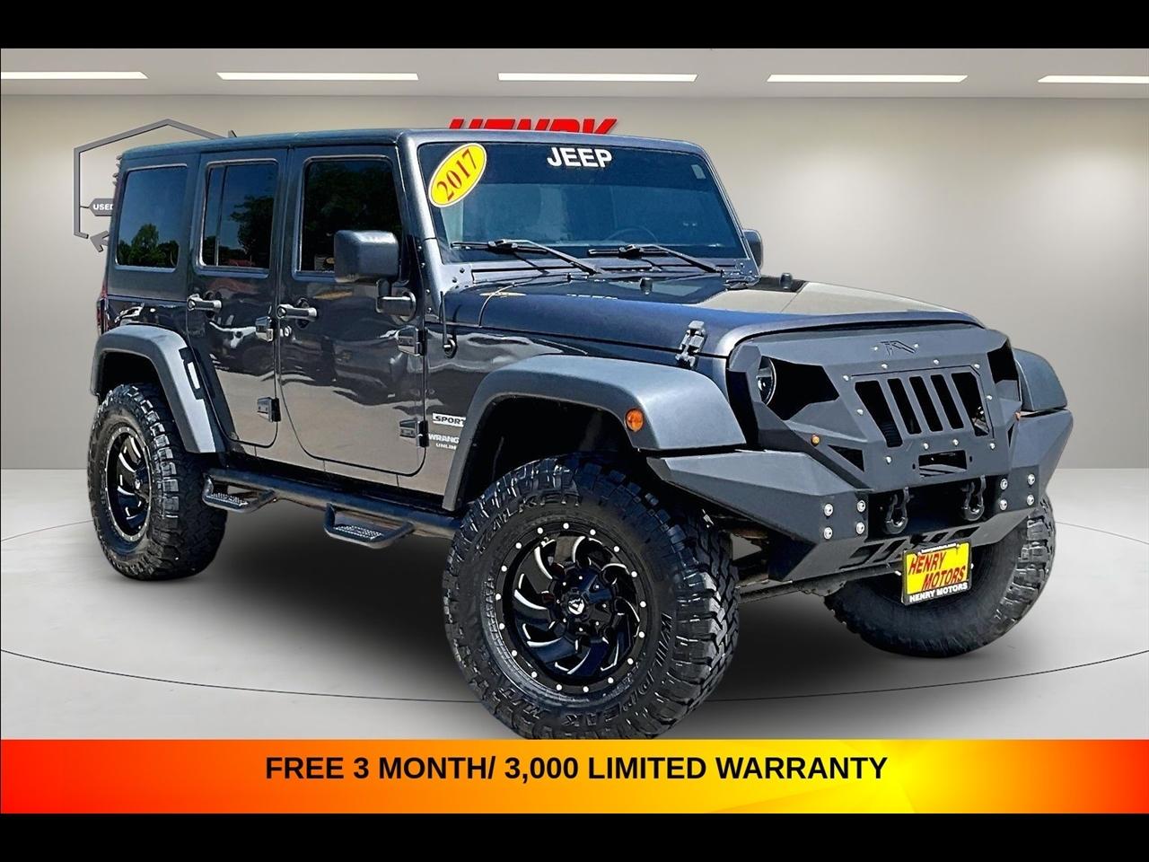2017 Jeep Wrangler Unlimited Sport 4x4