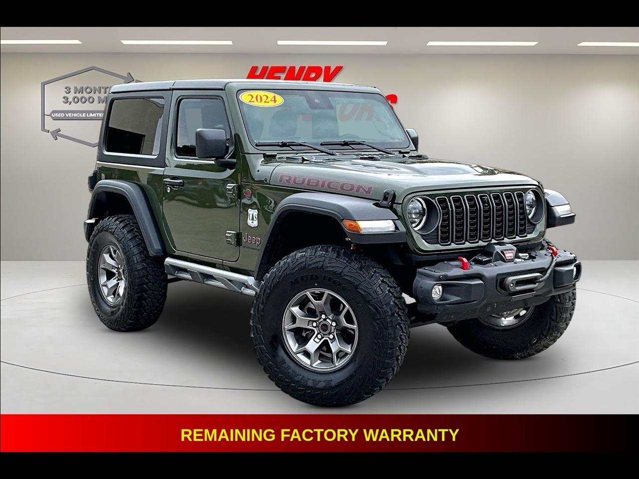 2024 Jeep Wrangler Rubicon 2 Door 4x4