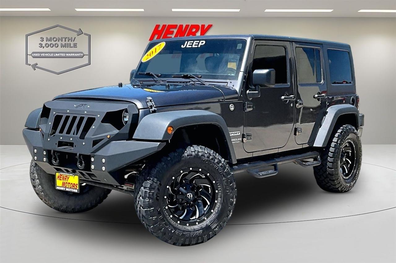 Jeep Wrangler Unlimited Sport 4x4 2017