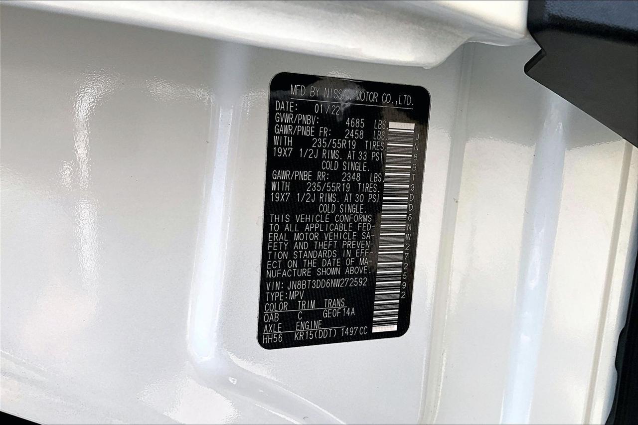 Nissan Rogue AWD Platinum 2022