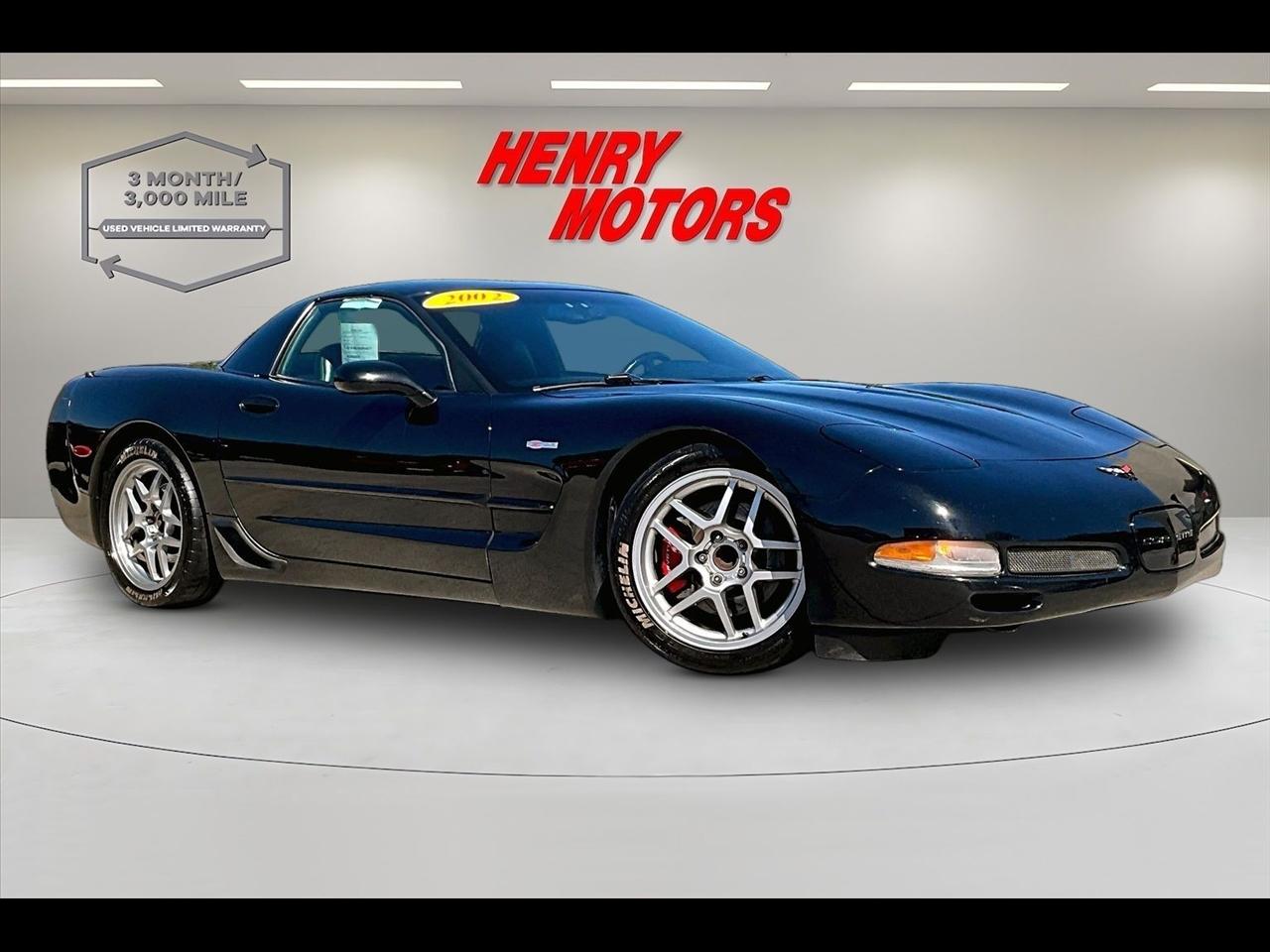 2002 Chevrolet Corvette 2dr Z06 Hardtop