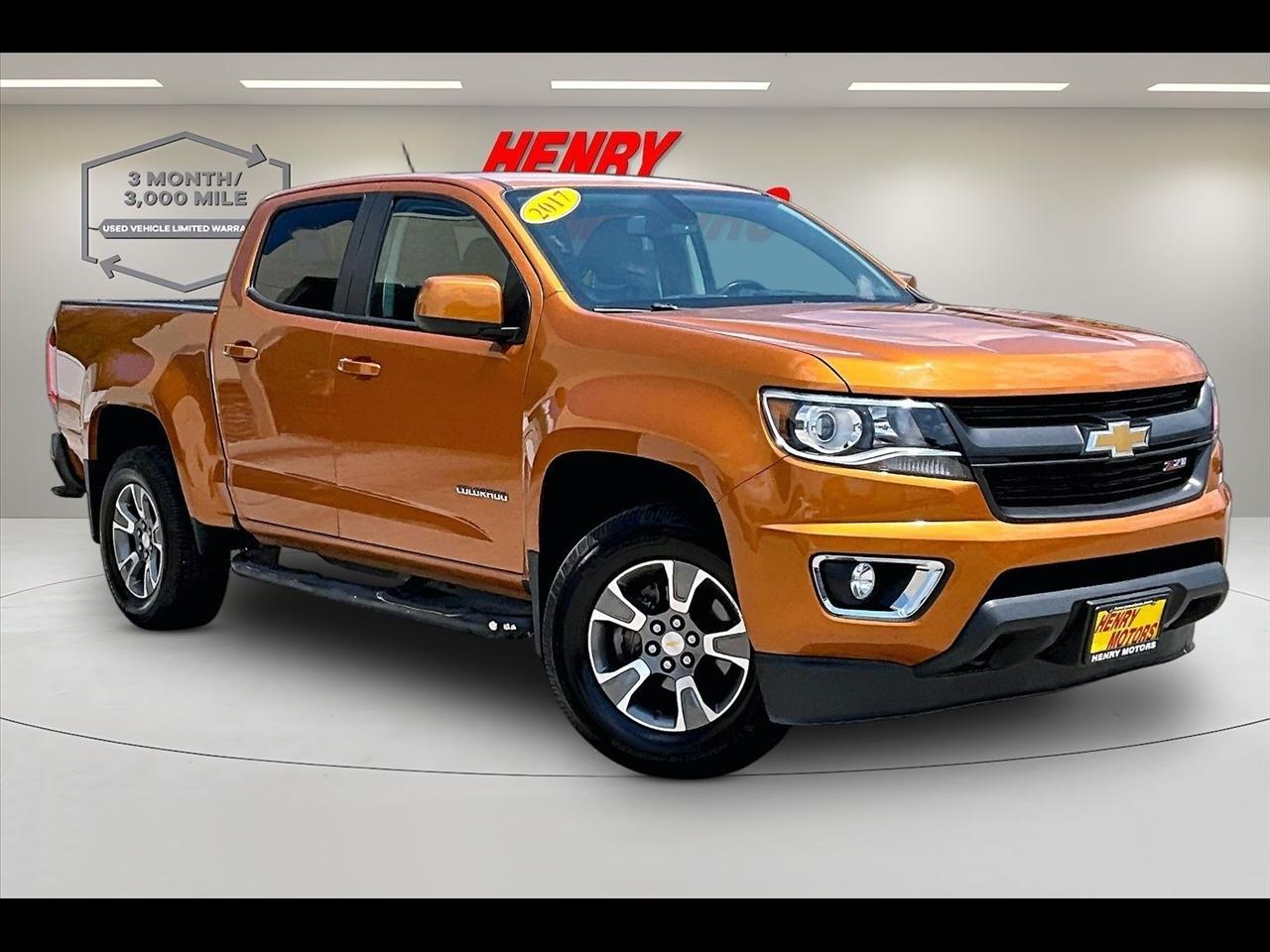 2017 Chevrolet Colorado 4WD Crew Cab 128.3" Z71