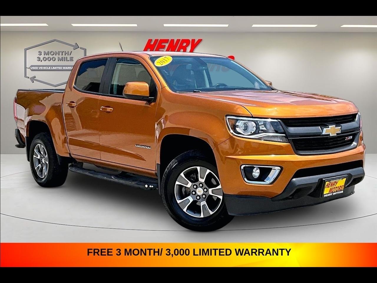 2017 Chevrolet Colorado 4WD Crew Cab 128.3" Z71