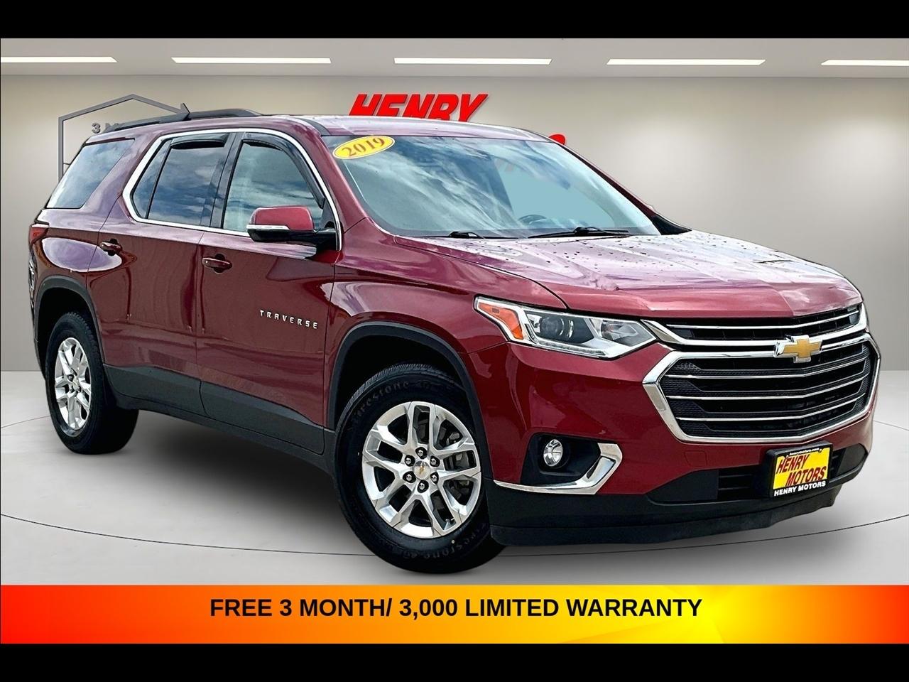 2019 Chevrolet Traverse AWD 4dr LT Cloth w/1LT