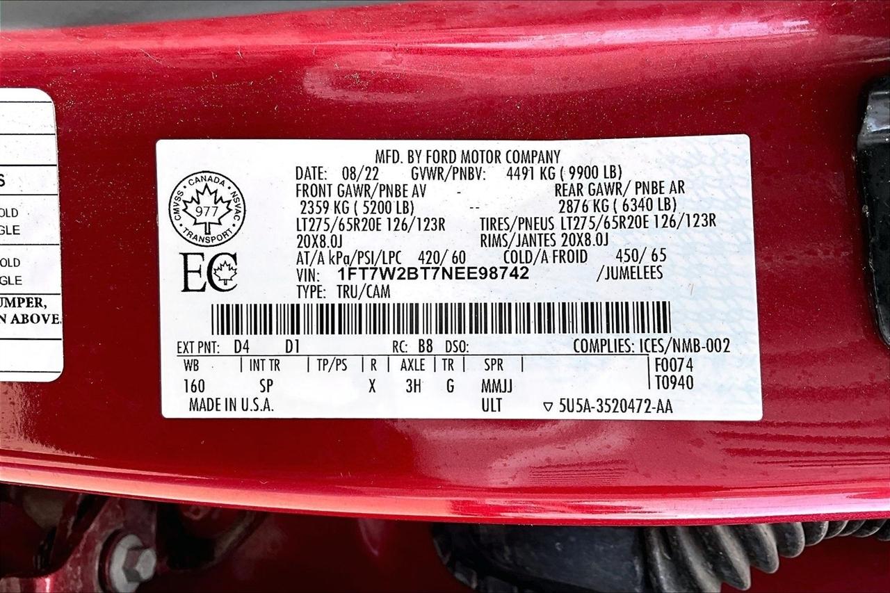 Ford Super Duty F-250 SRW King Ranch 4WD Crew Cab 6.75' Box 2022