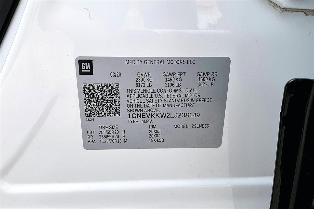 Chevrolet Traverse AWD 4dr Premier 2020