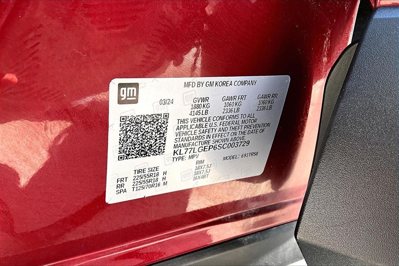 Chevrolet Trax FWD 4dr 1RS 2025