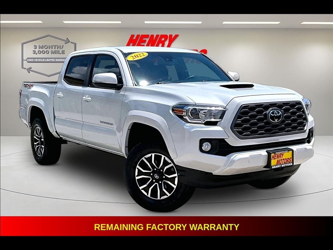 2022 Toyota Tacoma 4WD TRD Sport Double Cab 5' Bed AT (Natl)