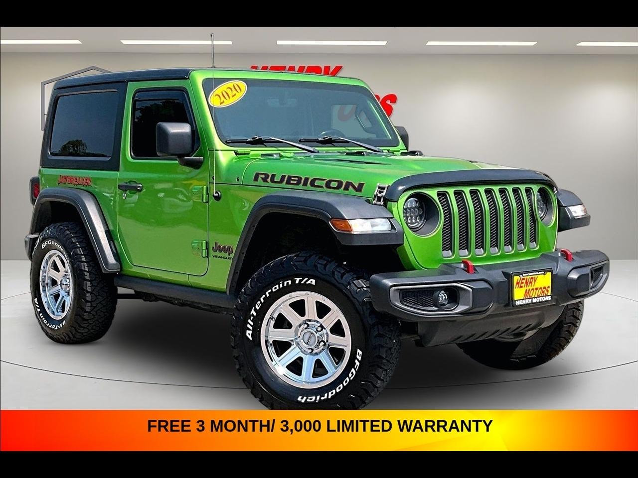 2020 Jeep Wrangler Rubicon 4x4