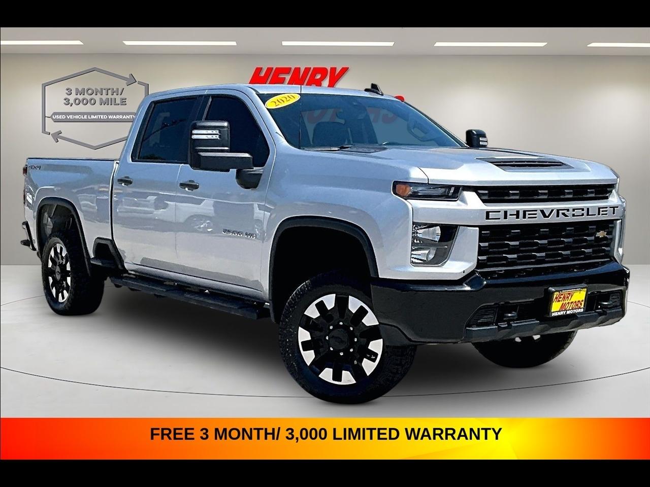 2020 Chevrolet Silverado 2500HD 4WD Crew Cab 159" Custom