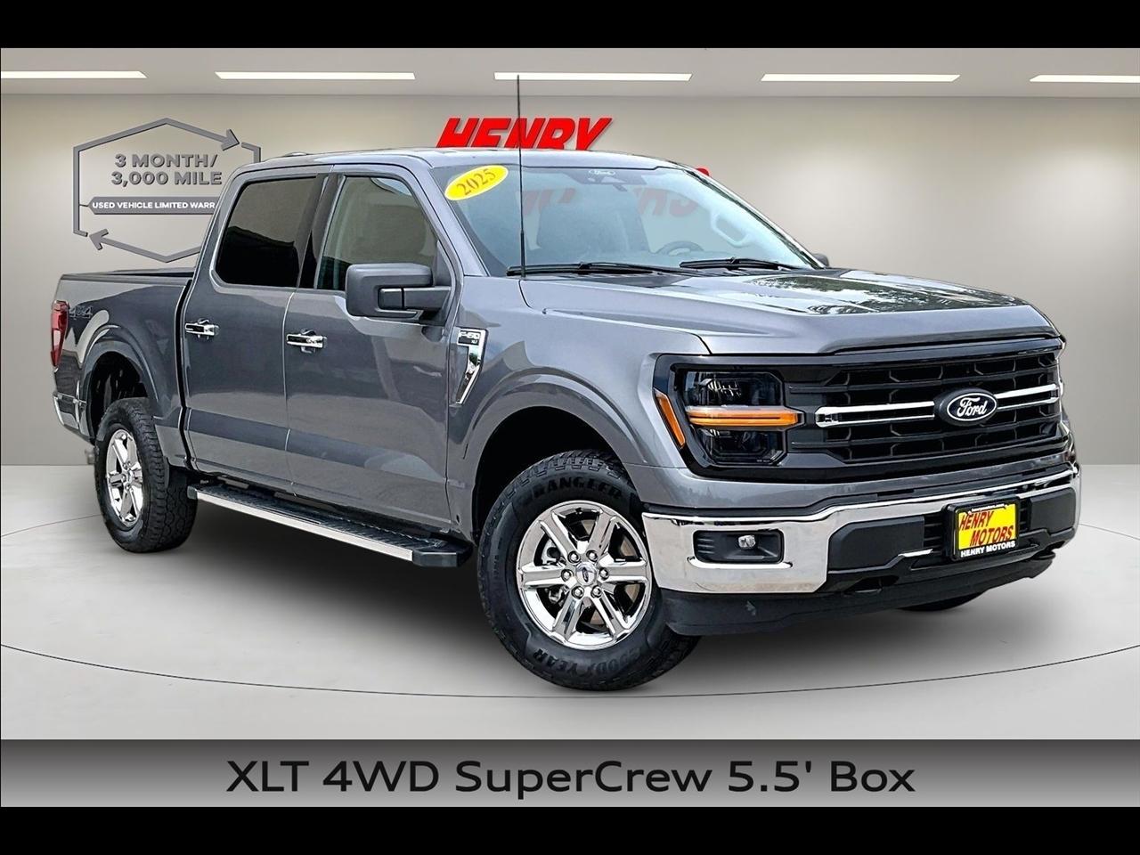 2025 Ford F-150 XLT 4WD SuperCrew 5.5' Box