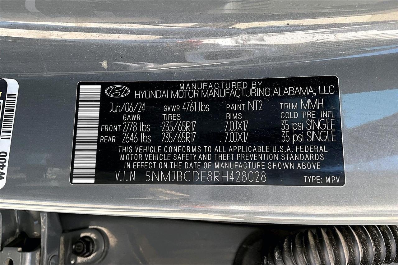 Hyundai Tucson SEL AWD 2024