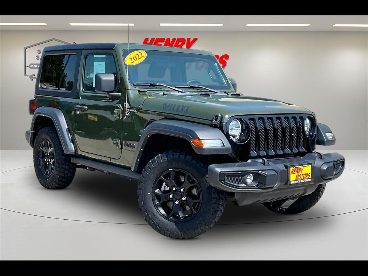 2022 Jeep Wrangler Willys Sport 4x4