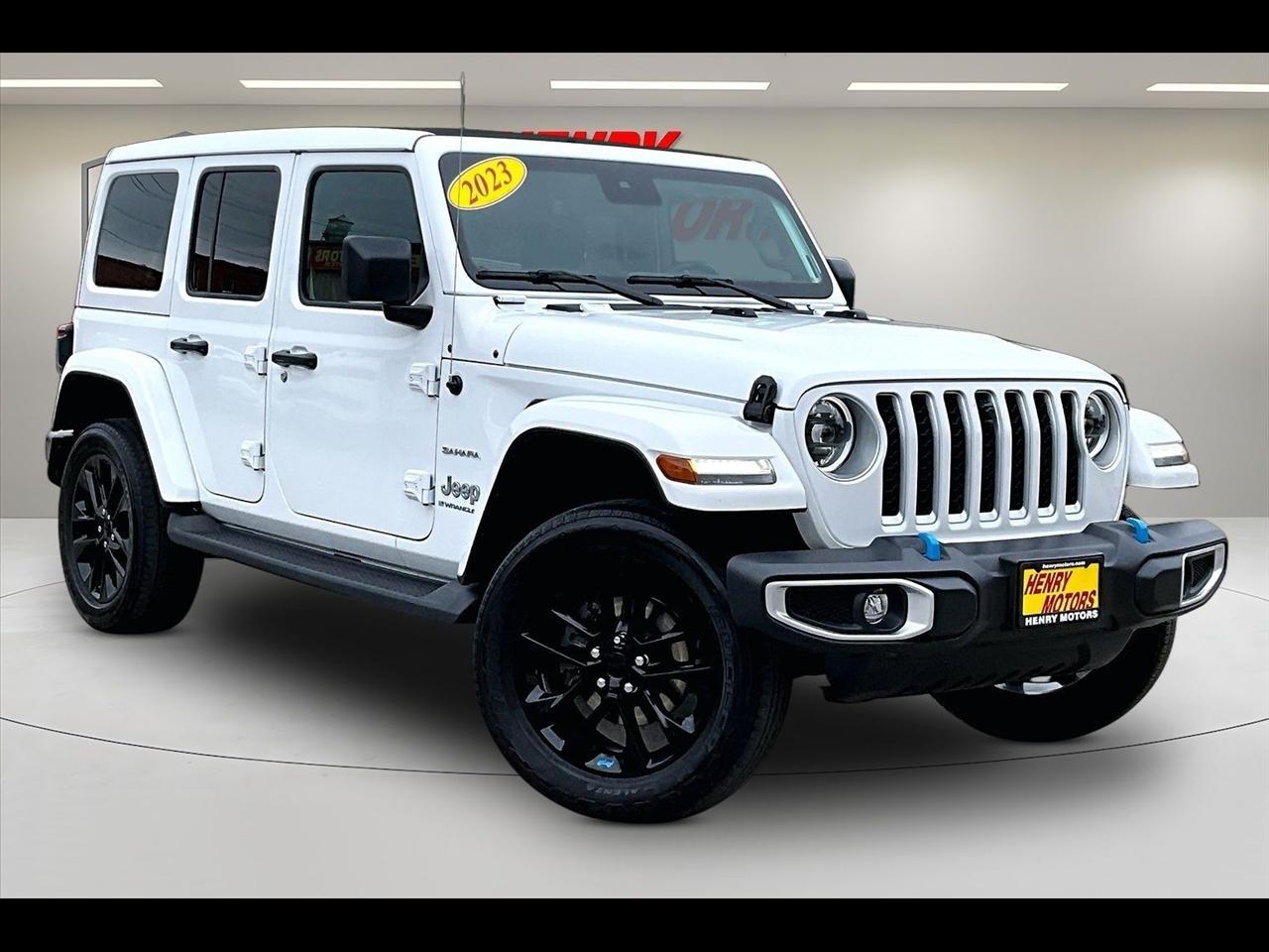2023 Jeep Wrangler 4xe Sahara 4x4