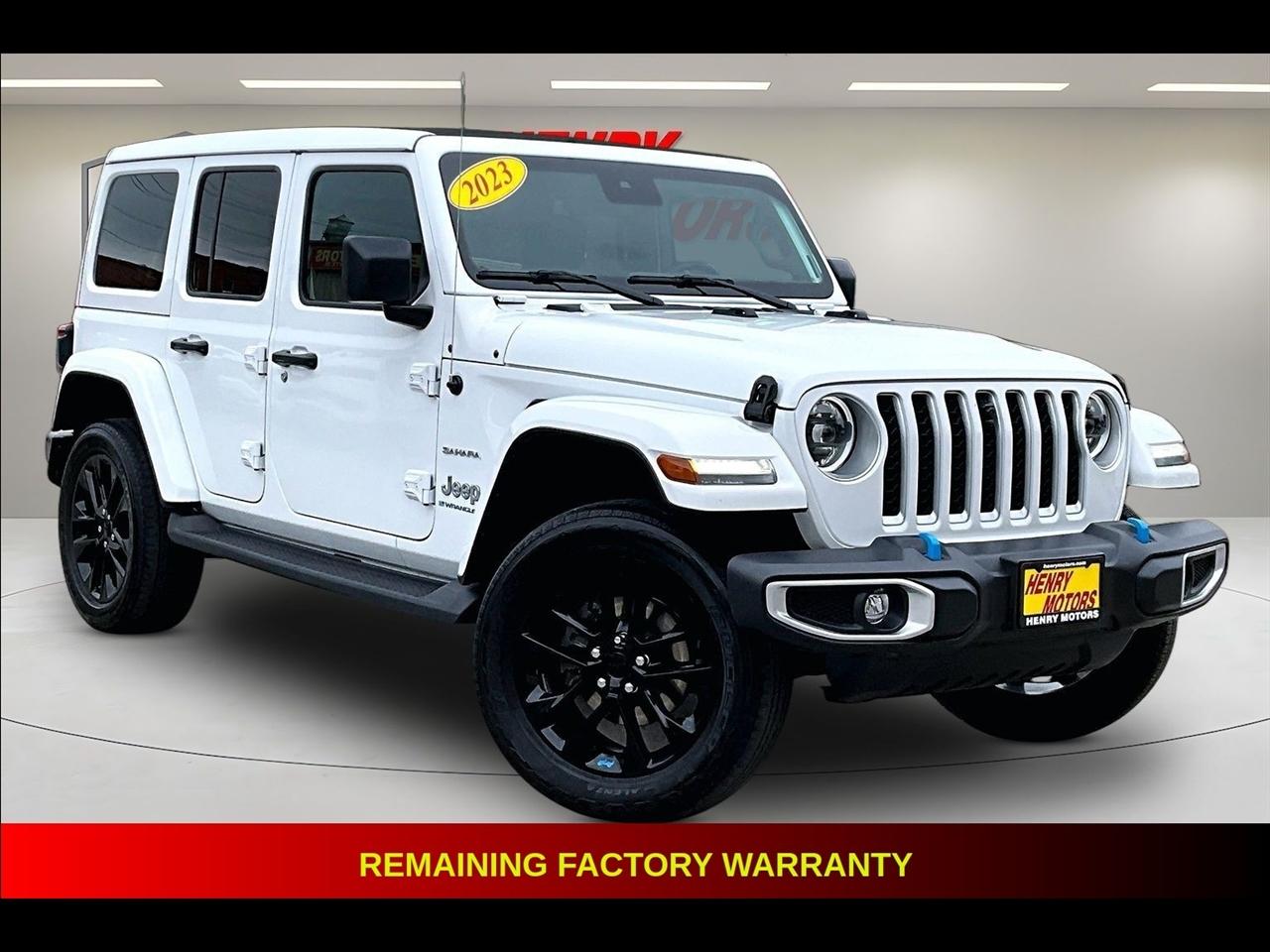 2023 Jeep Wrangler 4xe Unlimited Sahara 4x4