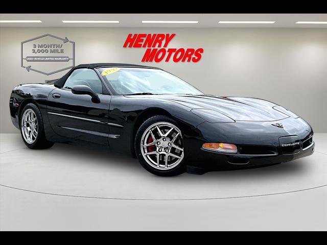 Black 1999 Chevrolet Corvette Convertible Rear-Wheel Drive Automatic