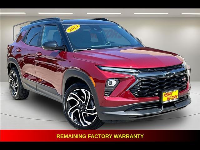 Red 2024 Chevrolet Trailblazer SUV / Crossover Four-Wheel Drive Automatic