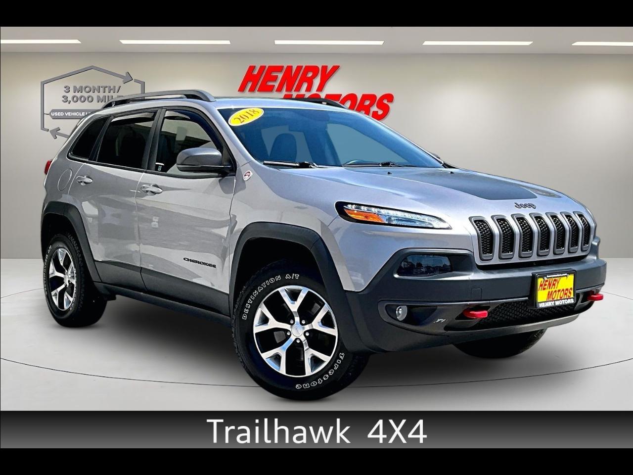 2018 Jeep Cherokee Trailhawk 4x4
