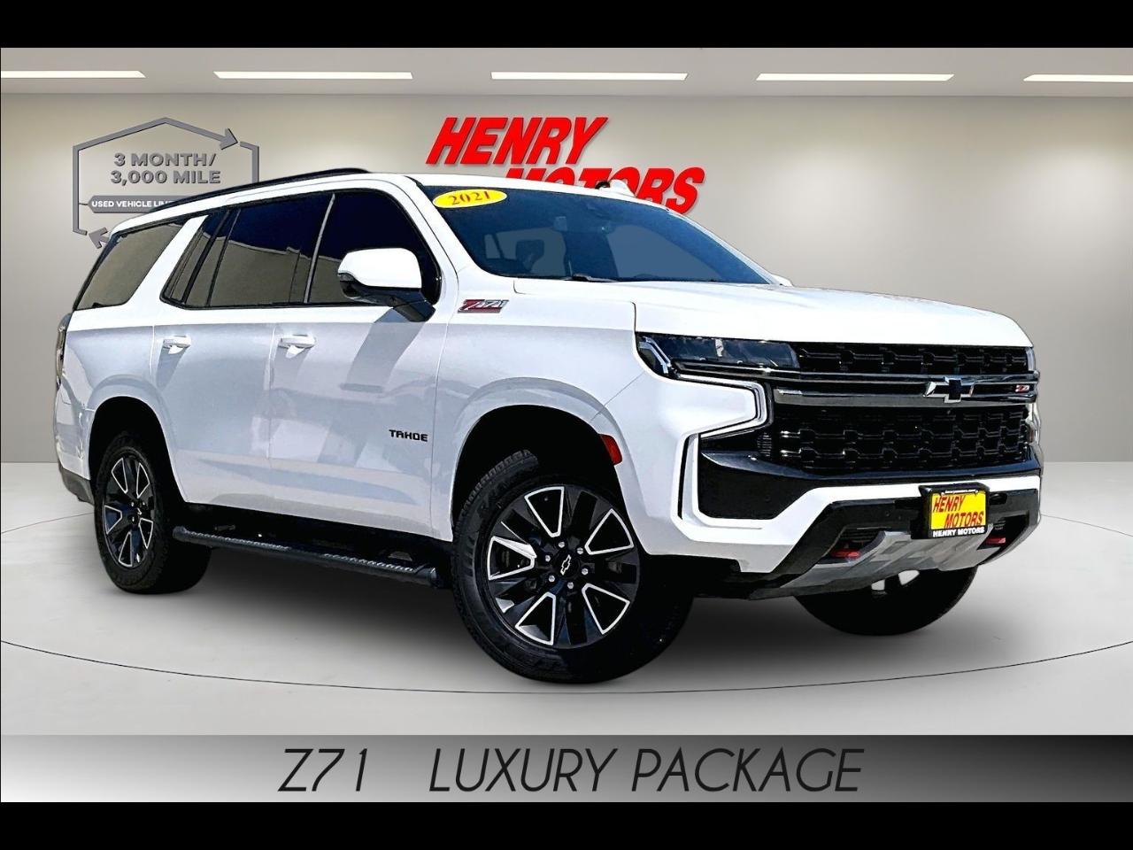 2021 Chevrolet Tahoe 4WD 4dr Z71