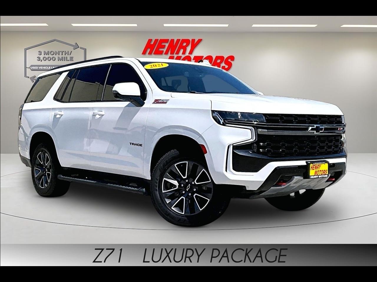 2021 Chevrolet Tahoe 4WD 4dr Z71