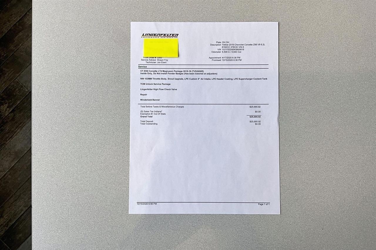 Chevrolet Corvette  2019