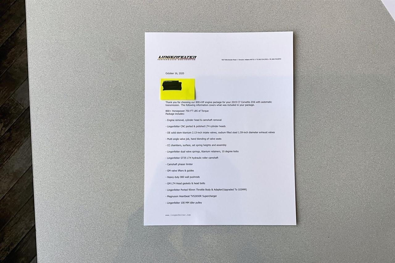 Chevrolet Corvette  2019