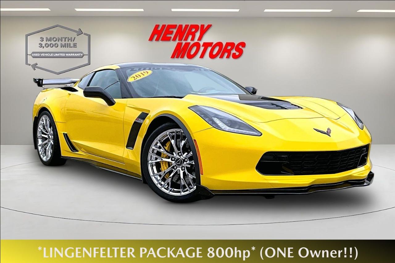 2019 Chevrolet Corvette Z06 Coupe w/2LZ Lingenfelter 800hp