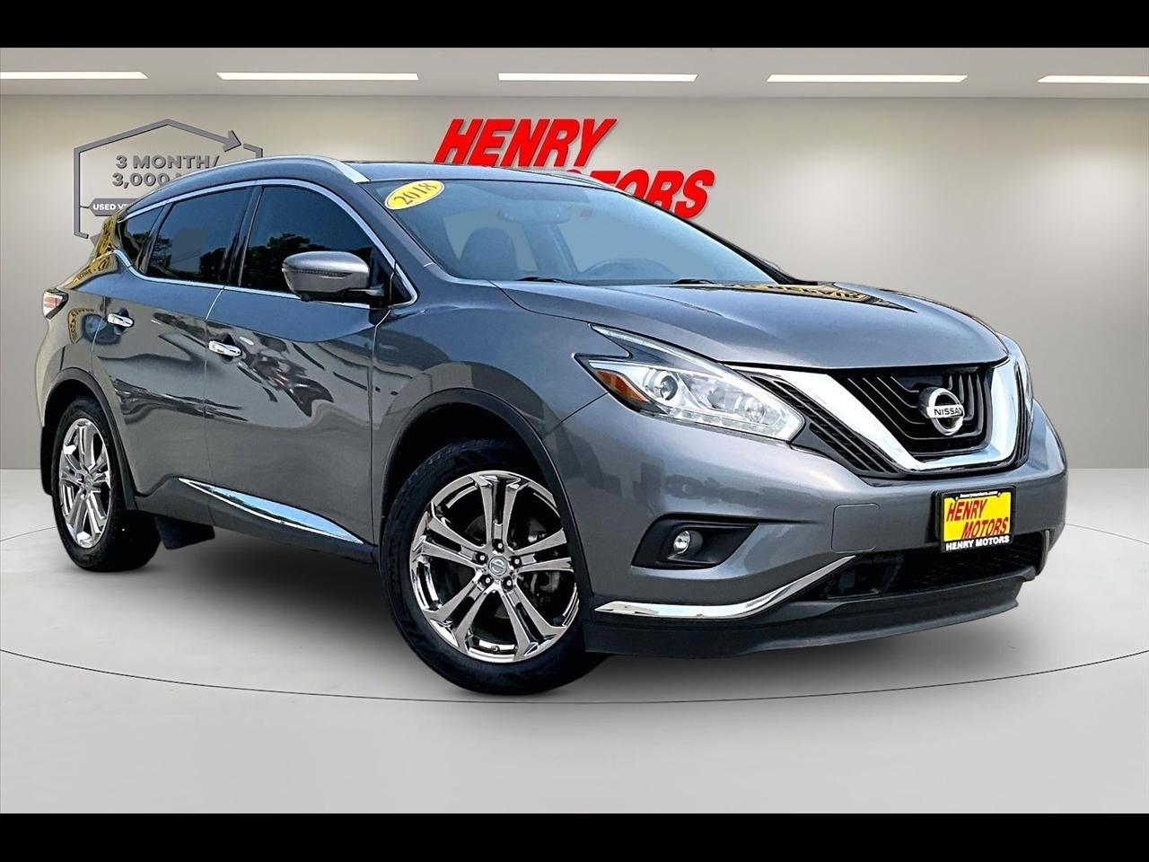 2018 Nissan Murano AWD Platinum