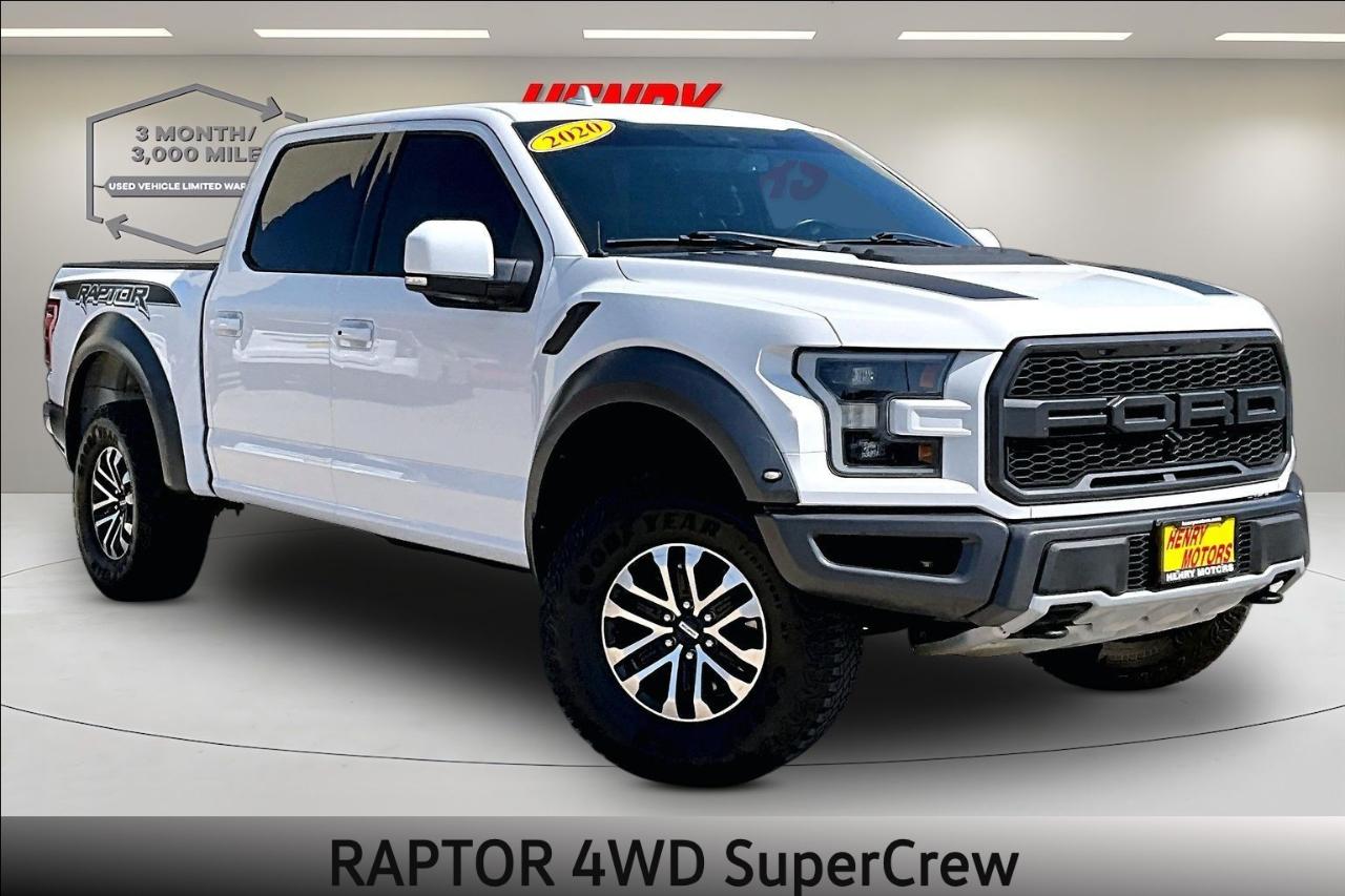 2020 Ford F-150 Raptor 4WD SuperCrew 5.5' Box