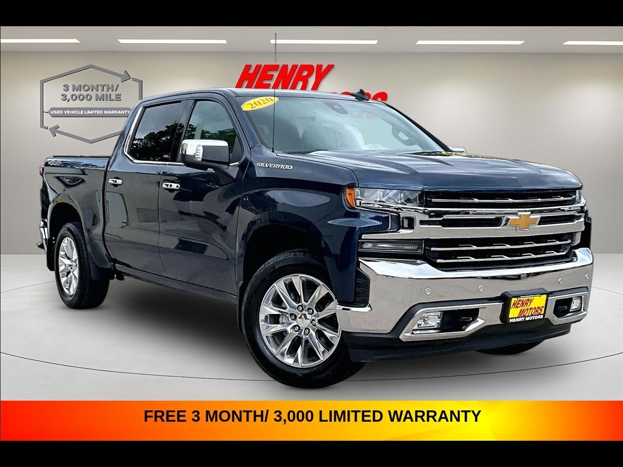 2020 Chevrolet Silverado 1500 4WD Crew Cab 147" LTZ