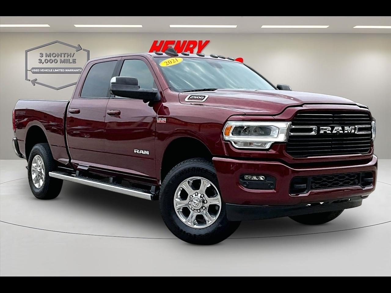 2021 RAM 2500 Big Horn 4x4 Crew Cab 6'4" Box