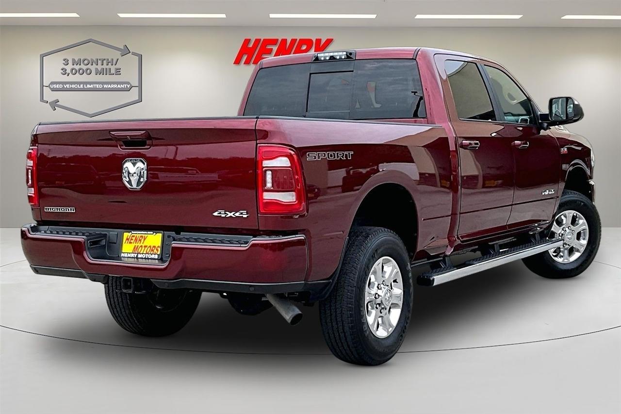 RAM 2500 Big Horn 4x4 Crew Cab 6'4" Box 2021