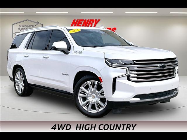 White 2023 Chevrolet Tahoe SUV / Crossover Four-Wheel Drive Automatic
