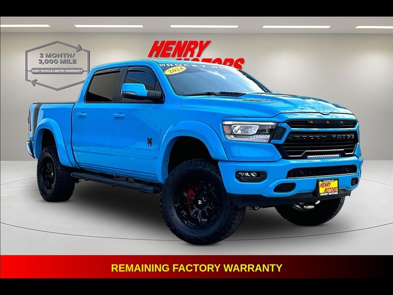 2024 RAM 1500 Rocky Ridge 1500 Crew Cab 4X4