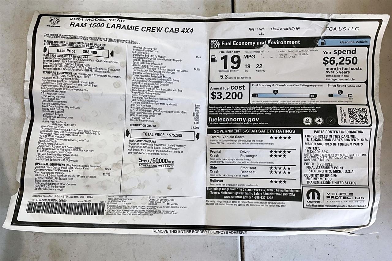 RAM 1500  2024