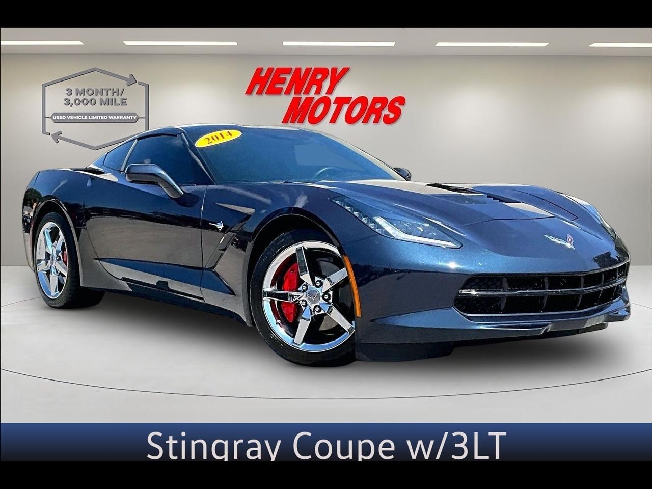 2014 Chevrolet Corvette Stingray Stingray Coupe w/3LT
