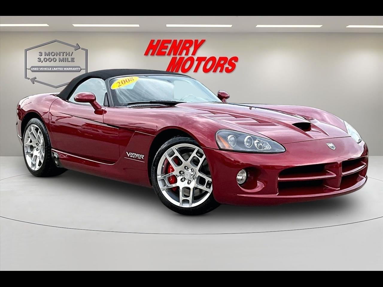 2008 Dodge Viper 2dr Conv SRT10