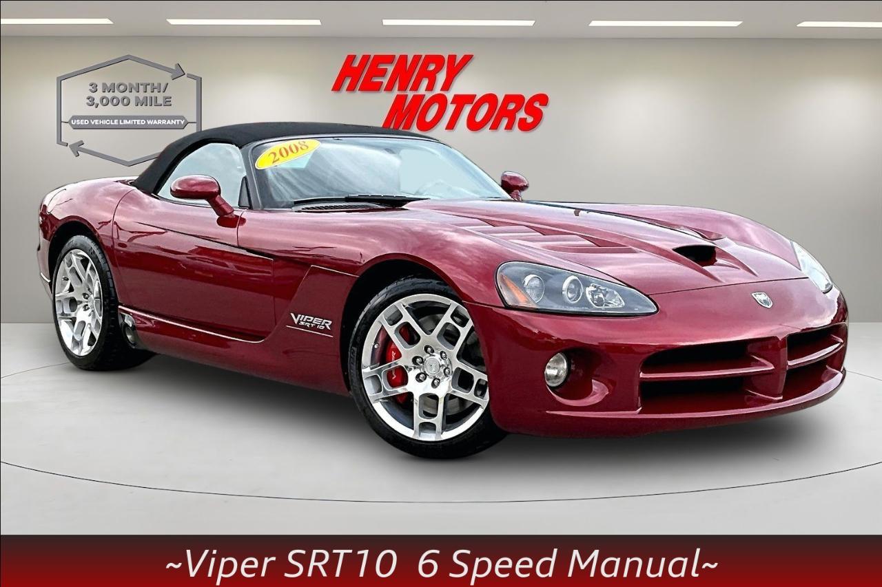 2008 Dodge Viper Convertible SRT10