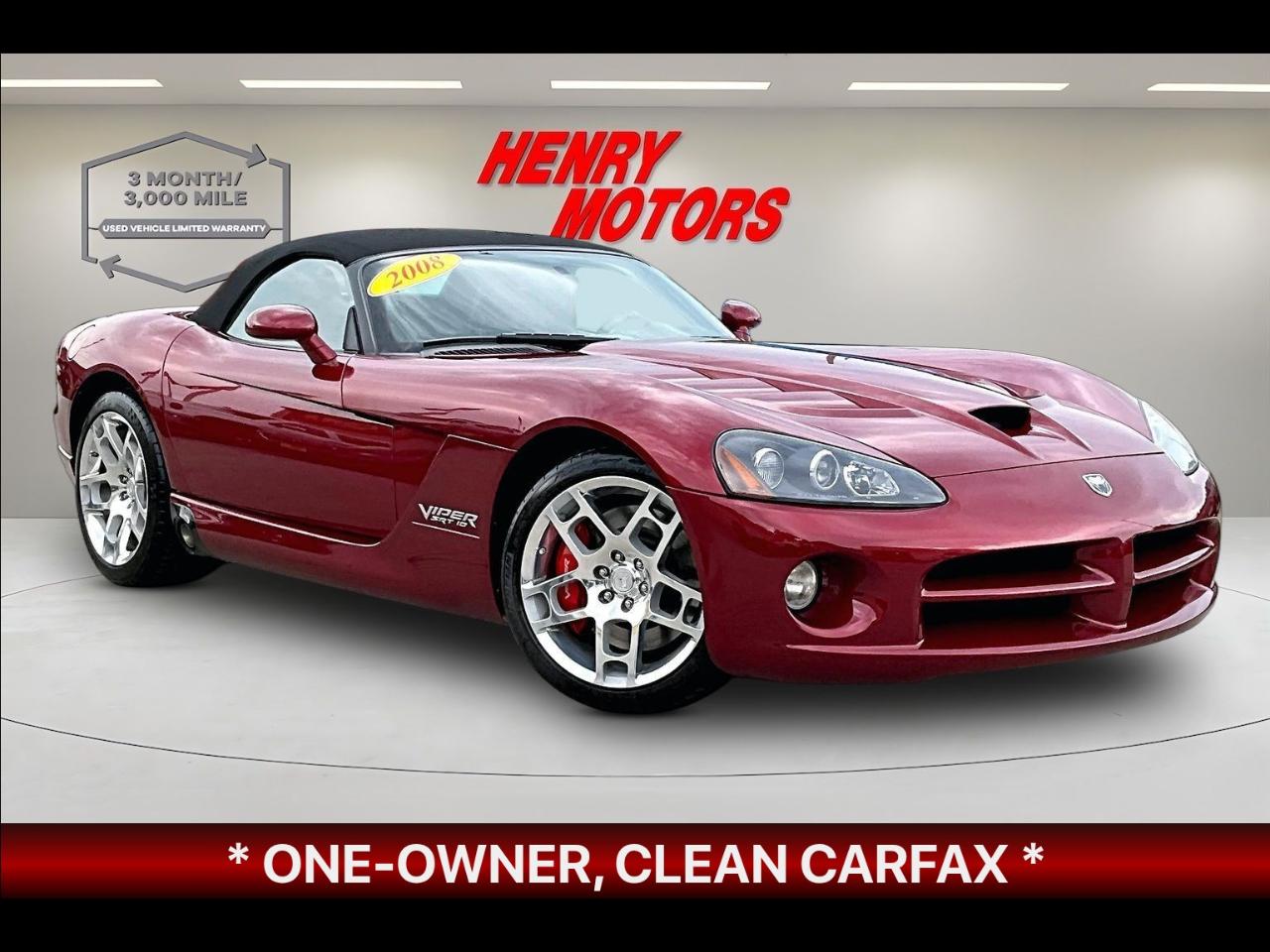 2008 Dodge Viper Convertible SRT10