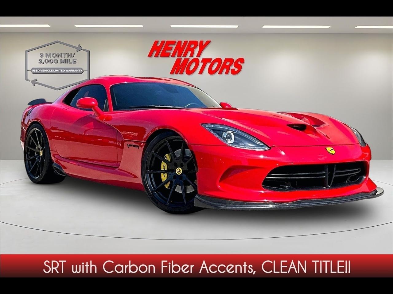 2016 Dodge Viper Coupe SRT